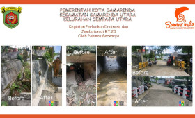 Kegiatan perbaikan Drainase dan Jembatan di RT.23